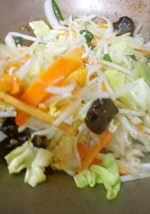 最速のプーケット島で食べた野菜炒め-レシピのメイン写真