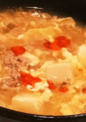 余った餃子の具でリメイク☆酸辣湯-レシピのメイン写真