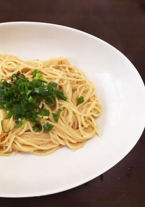 お手軽で美味しい簡単ランチに明太子パスタ-レシピのメイン写真