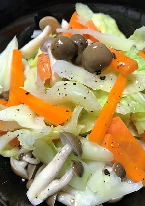 温キャベツのレモンドレッシング和え♪-レシピのメイン写真