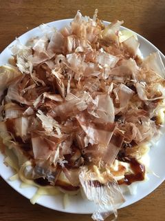 お好み焼き風餅アレンジ-レシピのメイン写真