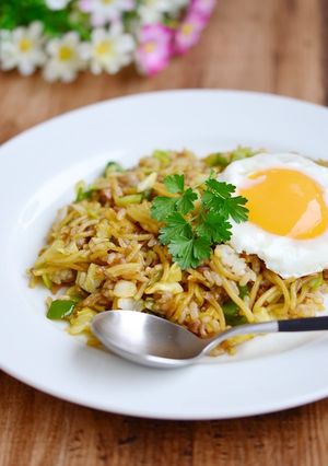 がごめ昆布おぼろ入りうま味そばめし-レシピのメイン写真