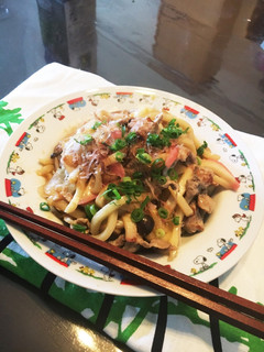 冷蔵庫にあるもので♪マヨ風味焼うどん-レシピのメイン写真