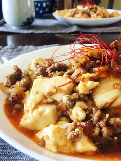 *中国と韓国のコラボ!キムチ麻婆豆腐*-レシピのメイン写真
