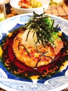 豆腐ハンバーグ揚げ出し風-レシピのメイン写真