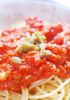 美味いよ！カニカマのトマトクリームパスタ-レシピのメイン写真