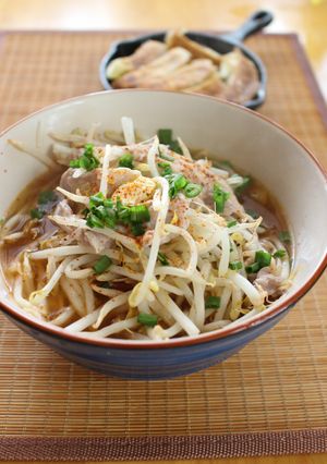 豚肉ともやしの味噌バターラーメン-レシピのメイン写真