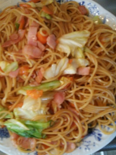 スパゲッティ焼肉のたれ味-レシピのメイン写真