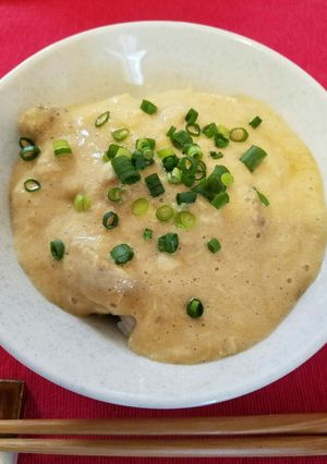 ぶりアラ煮汁で、ふわふわ❤とろろご飯-レシピのメイン写真