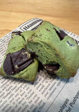 抹茶とチョコのスコーン-レシピのメイン写真