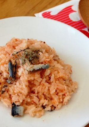 オイルサーディンのトマトごはん-レシピのメイン写真
