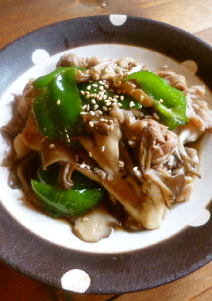 豚肉と舞茸の生姜炒め♪-レシピのメイン写真