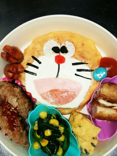 キャラ弁ドラえもん-レシピのメイン写真