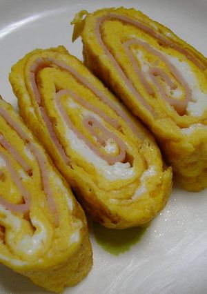 卵焼き★うずまきハム-レシピのメイン写真