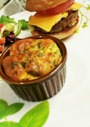 ハッシュドポテトをリメイク☆簡単オムレツ-レシピのメイン写真