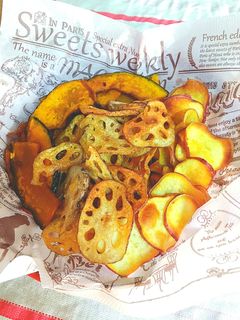 子供のおやつに☆お野菜チップス☆-レシピのメイン写真