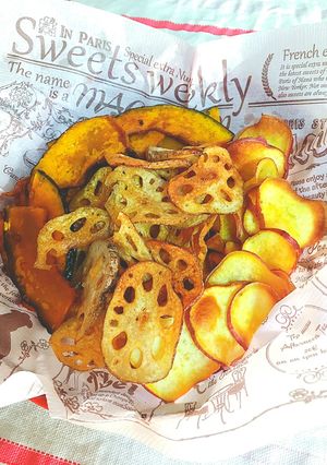 子供のおやつに☆お野菜チップス☆-レシピのメイン写真