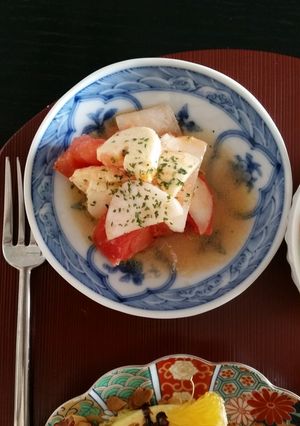 かぶとトマトとモッツアレラのカプレーゼ-レシピのメイン写真