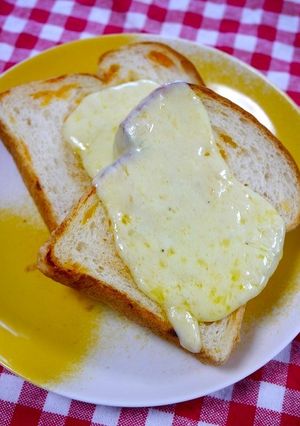 簡単！焼きチーズ☆チーズトースト-レシピのメイン写真