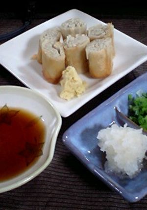 おつまみ春巻きの皮でそばﾛｰﾙ-レシピのメイン写真