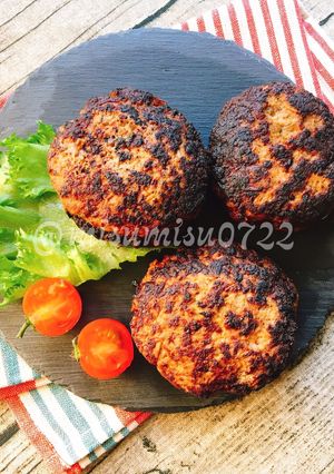 お弁当に☆牛蒡たっぷりハンバーグ-レシピのメイン写真