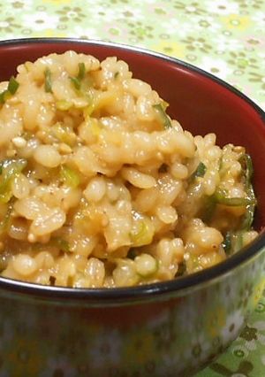 もち麦入りねぎ味噌-レシピのメイン写真