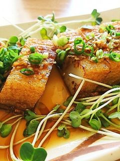 *焼さつま揚げ~ネギたっぷり中華だれ~*-レシピのメイン写真