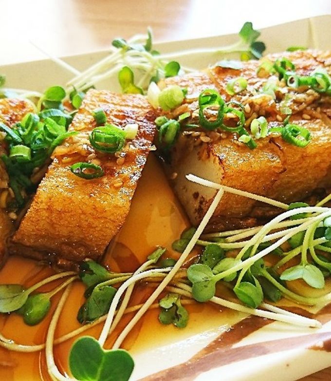 *焼さつま揚げ~ネギたっぷり中華だれ~*-レシピのメイン写真
