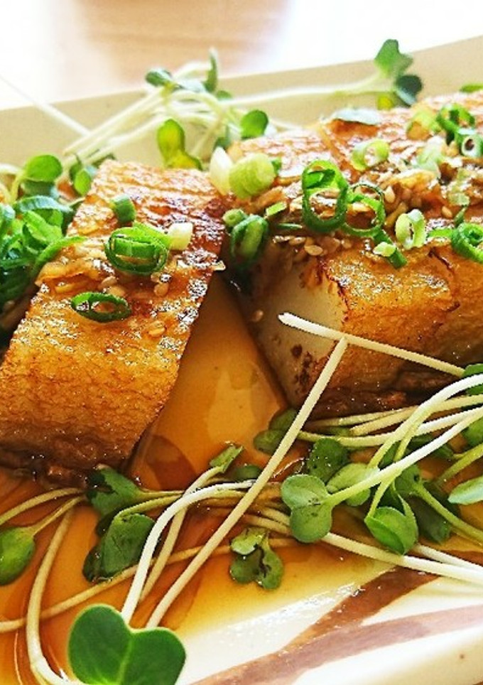 ＊焼さつま揚げ~ネギたっぷり中華だれ~＊-レシピのメイン写真
