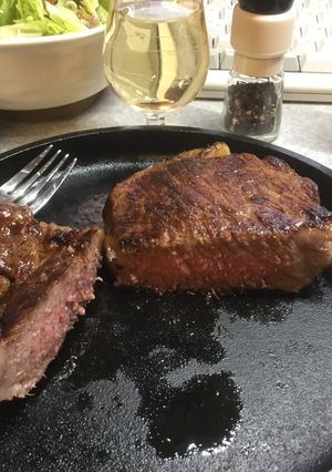 冷凍肉のステーキ-レシピのメイン写真