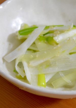 常備菜：軟白ねぎの塩麹和え-レシピのメイン写真