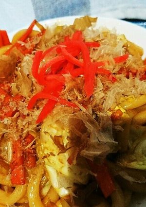 大人気♥我が家の焼きうどん-レシピのメイン写真