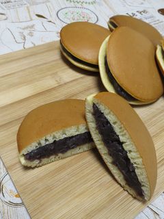 【簡単】ホットケーキミックスでどら焼き♪-レシピのメイン写真