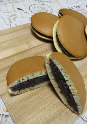 【簡単】ホットケーキミックスでどら焼き♪-レシピのメイン写真