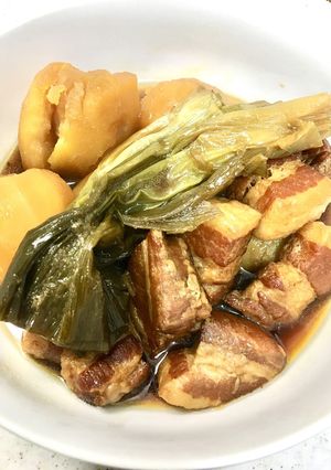 豚とじゃがいもの角煮　-レシピのメイン写真