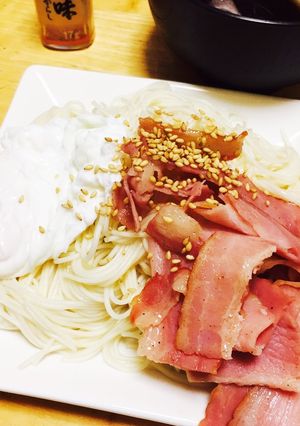 ズボラ☆油つけそうめん-レシピのメイン写真