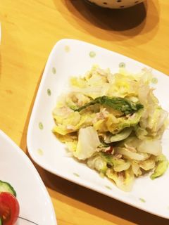 簡単♡白菜とツナの炒め物-レシピのメイン写真