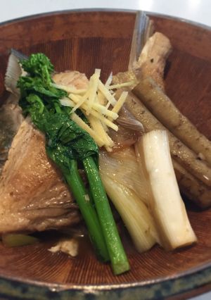 お酒の一品！ブリの焼き煮込み-レシピのメイン写真