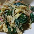 簡単5分! ニラ玉とカニかまで中華風炒め