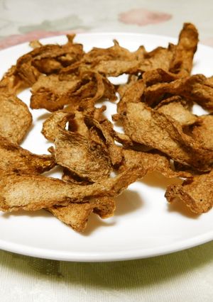 ノンフライヤーで蒟蒻煎餅-レシピのメイン写真