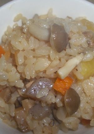 ツナの炊き込みご飯-レシピのメイン写真