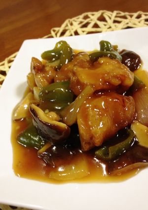 野菜タップリ♪黒酢鶏-レシピのメイン写真