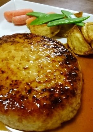 安くて簡単！てりやき豆腐ハンバーグ-レシピのメイン写真