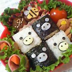 ちくわでブーケ♪（キャラ弁おかず）-レシピのメイン写真
