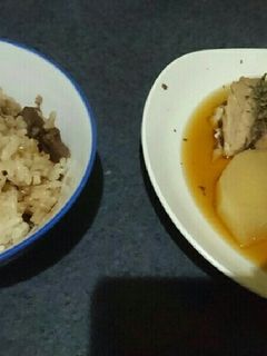 大根とブリの醤油煮-レシピのメイン写真