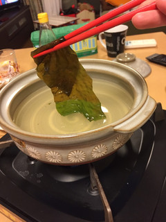 これぞ日本!春の鍋⭐︎わかめしゃぶしゃぶ-レシピのメイン写真