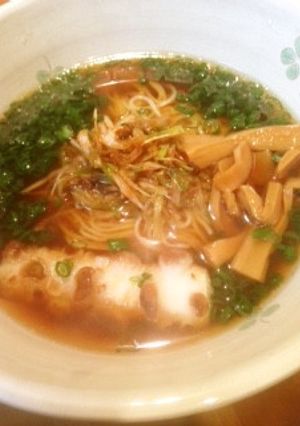 餃子の王将ラーメンパックでWネギラーメン-レシピのメイン写真