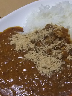 カレーにトッピング ~きなこ~-レシピのメイン写真