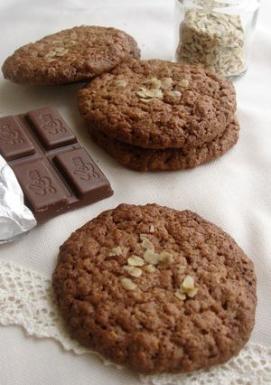 チョコ♡オートミールクッキー♡♡-レシピのメイン写真