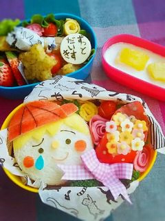 先生一年ありがとう‼花束サンドイッチ弁当-レシピのメイン写真